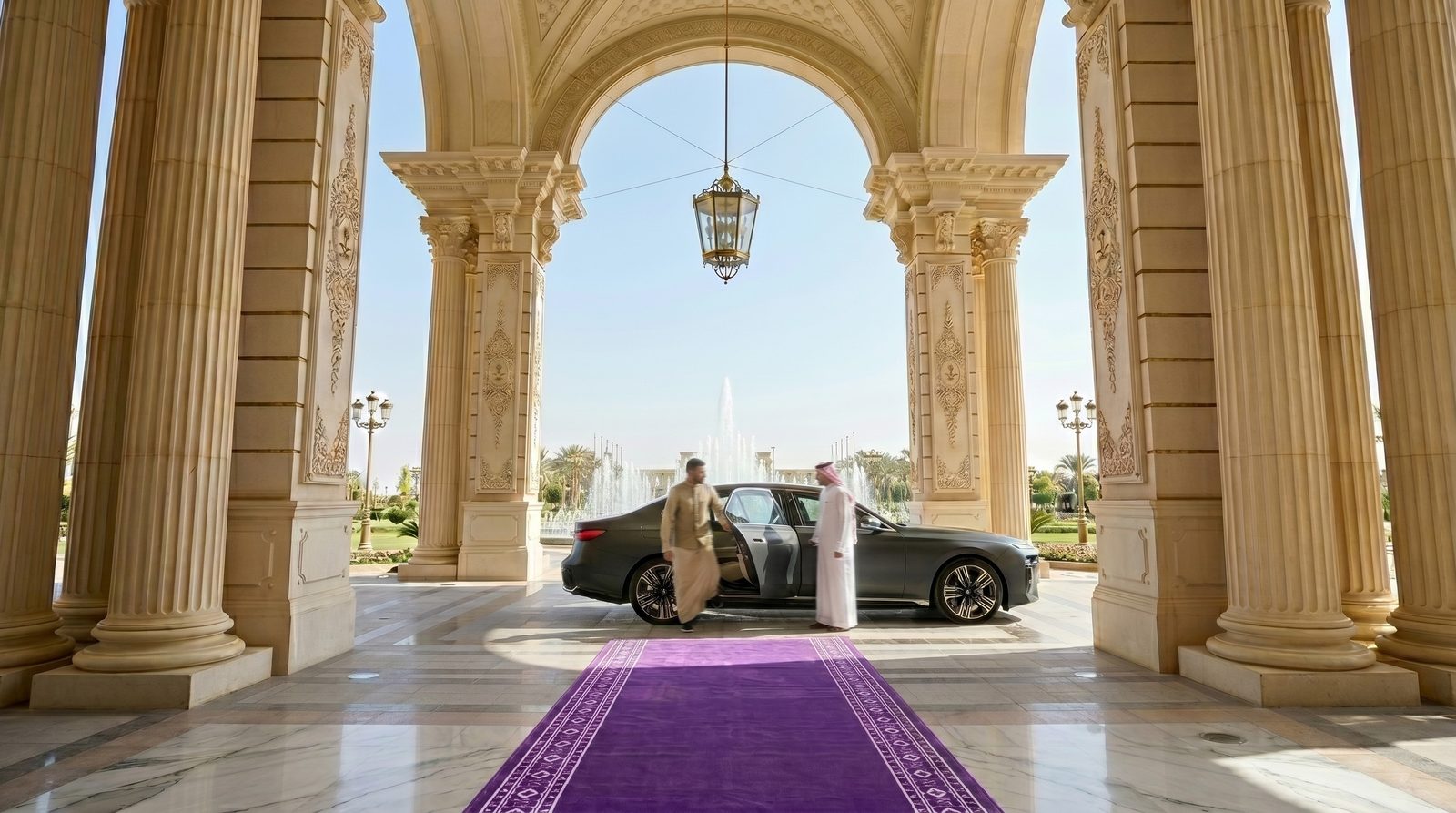 أسطول نقل وخدمات لوجستية